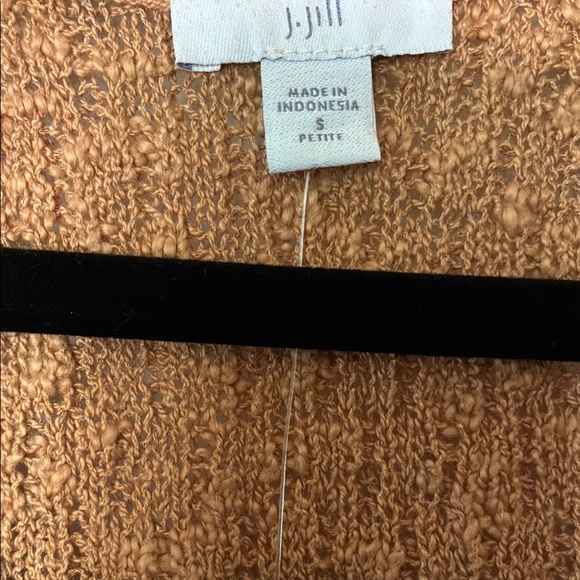 J. Jill Gold Knit Top, small petite - Picture 3 of 6
